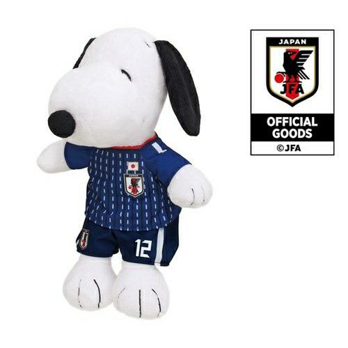スヌーピー ぬいぐるみ サッカー日本代表ver. モダン かわいい 人気 おしゃれ