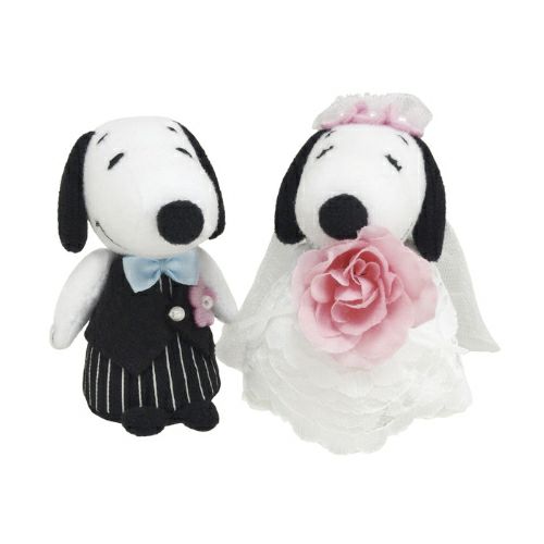 スヌーピー ウェディング ミニマスコット洋風 モダン かわいい 人気 おしゃれ