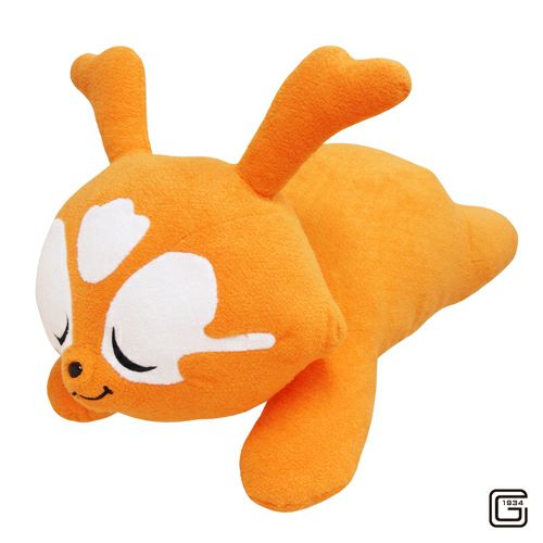 おひるねジャビット　オレンジ モダン かわいい 人気 おしゃれ