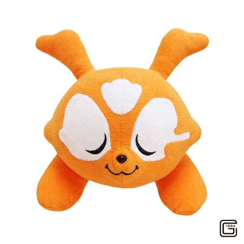 おひるねジャビット　オレンジ モダン かわいい 人気 おしゃれ