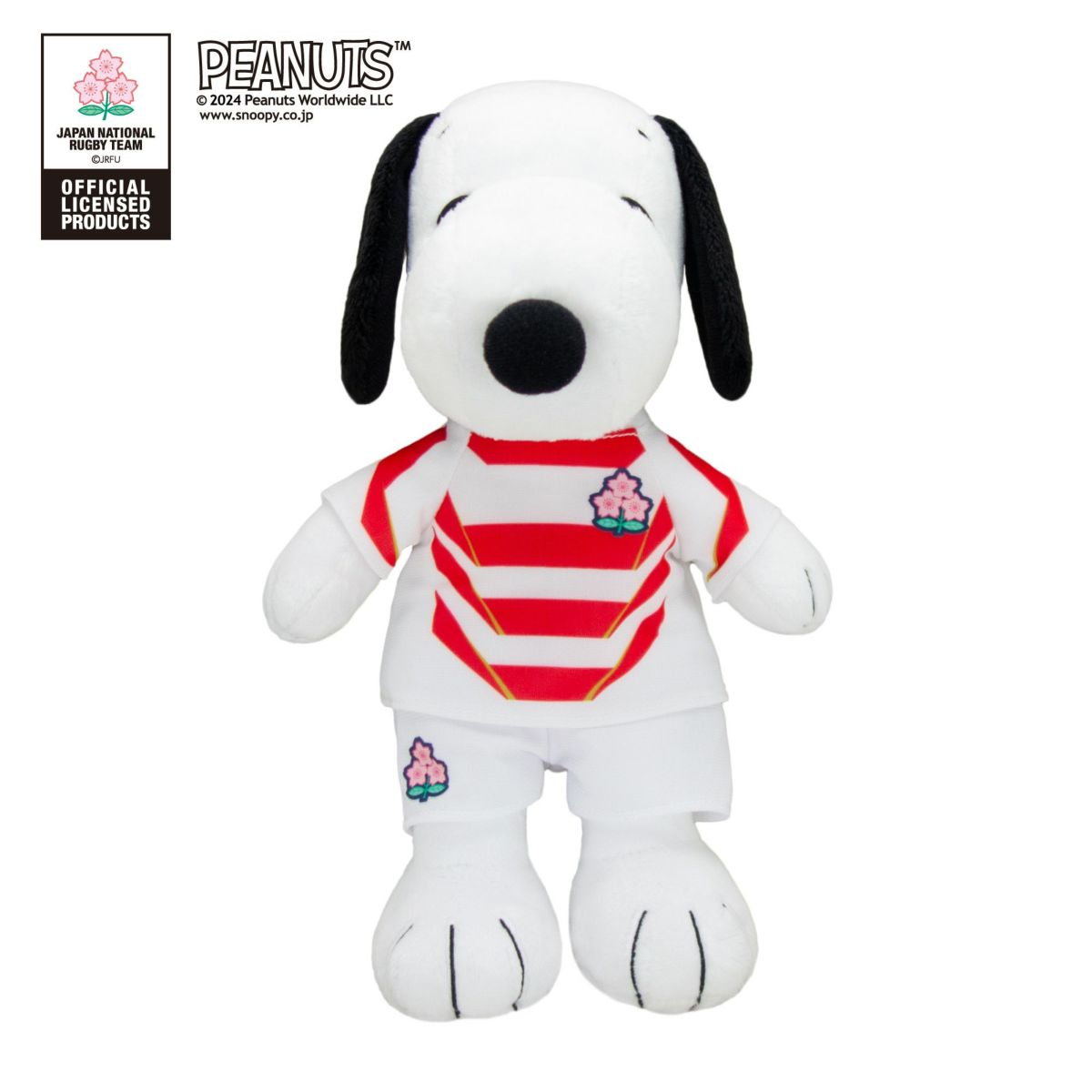 ラグビー日本代表モデル スヌーピー ぬいぐるみ モダン かわいい 人気 おしゃれ