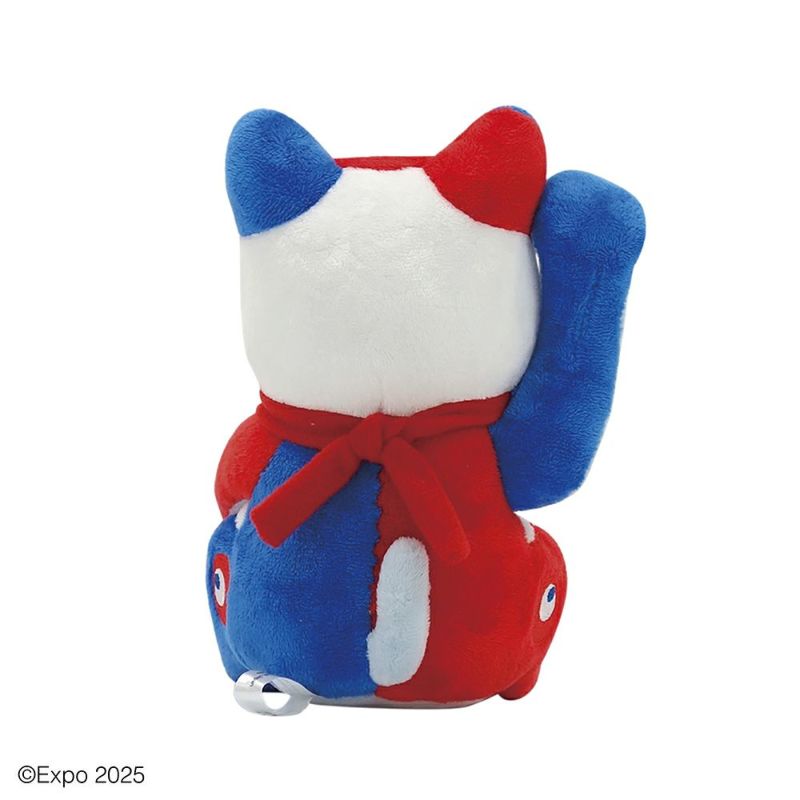 2025 大阪・関西万博公式ライセンス商品 招き猫ぬいぐるみ