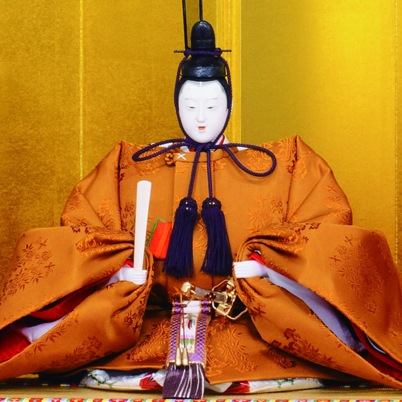 【雛人形】京七番親王飾り　京雛　大橋弌峰作 モダン かわいい 人気 おしゃれ