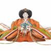 【雛人形】京十番親王飾り　京雛　大橋弌峰作 モダン かわいい 人気 おしゃれ