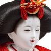 【雛人形】小三五親王小芥子官女五人収納箱飾り　花ひいな コンパクト モダン かわいい 人気 おしゃれ