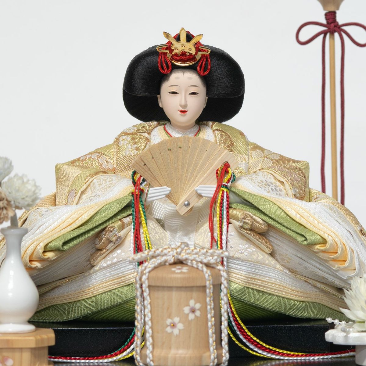 【雛人形】ケース入り芥子親王飾り コンパクト モダン かわいい 人気 おしゃれ