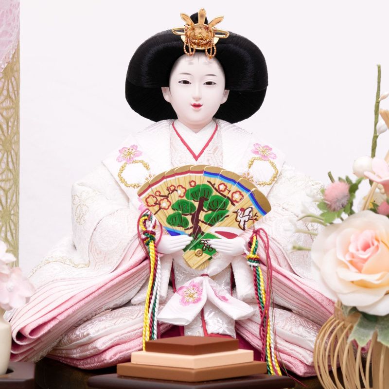 【雛人形】ケース入り小三五親王飾り コンパクト モダン かわいい 人気 おしゃれ