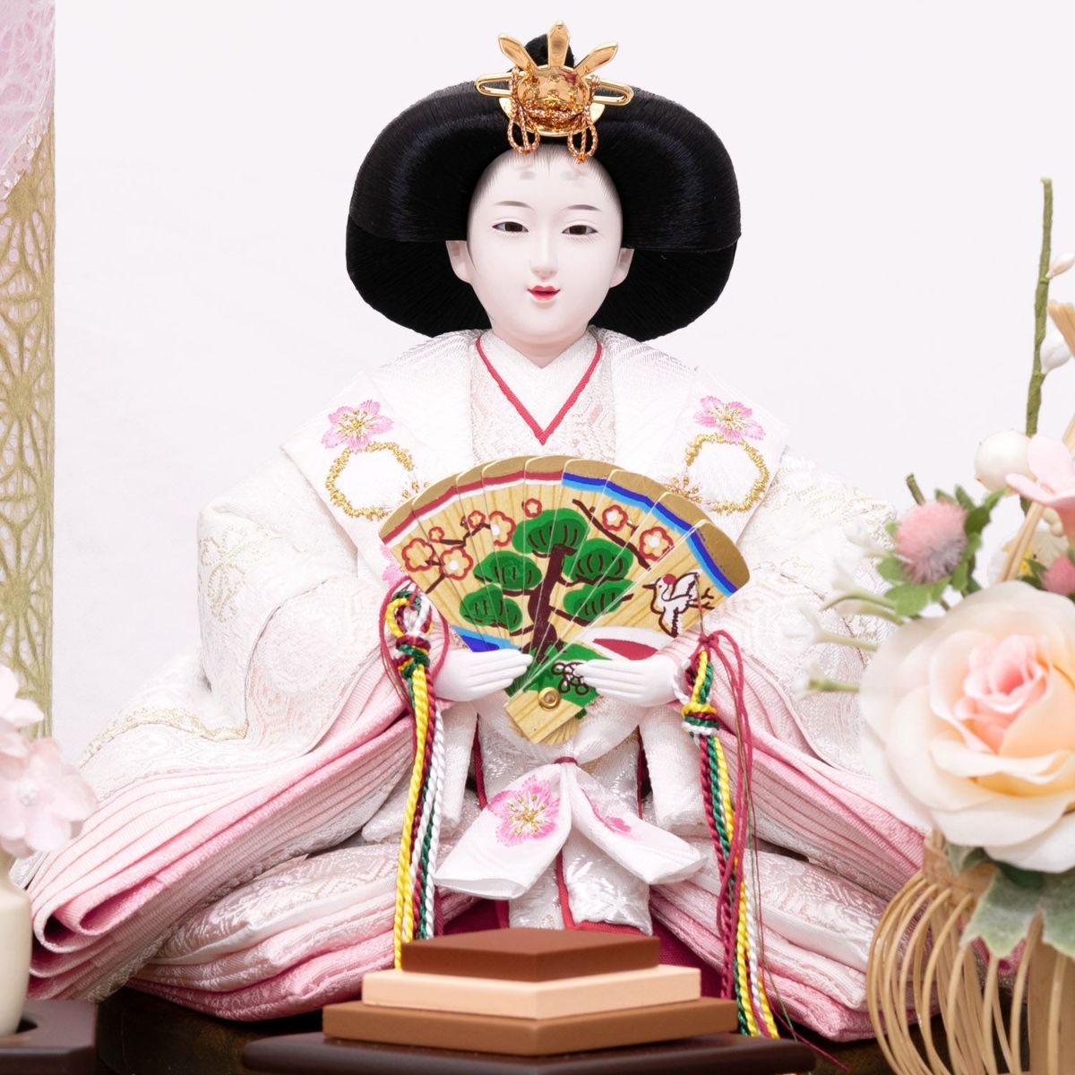 【雛人形】ケース入り小三五親王飾り コンパクト モダン かわいい 人気 おしゃれ