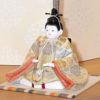 【雛人形】木目込親王飾り 小雪　幸一光作 モダン かわいい 人気 おしゃれ