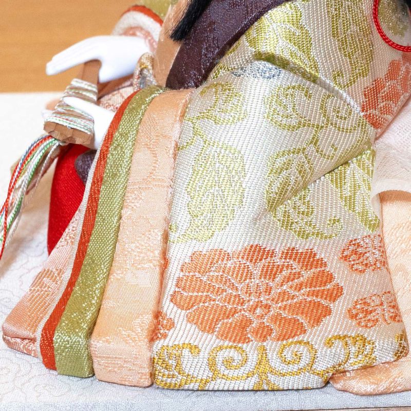 【雛人形】木目込親王飾り 小雪　幸一光作 モダン かわいい 人気 おしゃれ