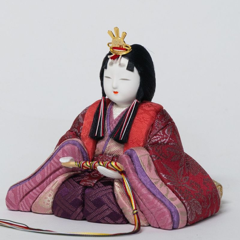 【雛人形】木目込親王収納箱飾り 柿沼東光作 宝想雛 モダン かわいい 人気 おしゃれ