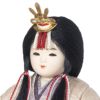 【雛人形】木目込親王飾り　花ひいな　一秀作 モダン かわいい 人気 おしゃれ