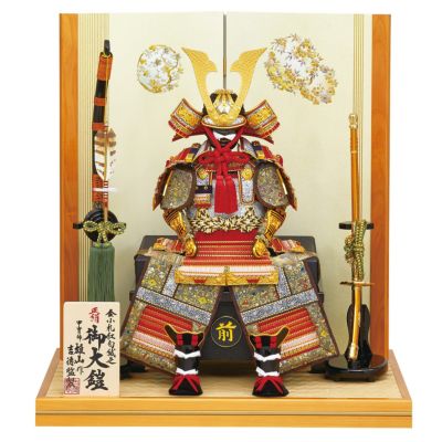 五月人形】正絹紅匂縅 鎧7号床飾り 雄山作 | 雛人形(ひな人形 五月人形】正絹紅匂縅 鎧7号床飾り 雄山作 | 雛人形(ひな人形
