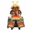 【五月人形】正絹紅匂縅 鎧７号床飾り 雄山作 モダン かわいい 人気 おしゃれ