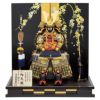 【五月人形】正絹色々縅 鎧8号床飾り 雄山作 モダン かわいい 人気 おしゃれ
