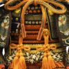 【五月人形】正絹色々縅 鎧8号床飾り 雄山作 モダン かわいい 人気 おしゃれ