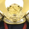 【五月人形】正絹赤絲縅 兜10号床飾り 雄山作 モダン かわいい 人気 おしゃれ