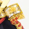 【五月人形】正絹赤絲縅 兜8号収納箱飾り 雄山作 モダン かわいい 人気 おしゃれ