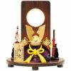 【五月人形】正絹紫段縅 兜9号衝立飾り 玉鳳作 モダン かわいい 人気 おしゃれ