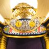 【五月人形】正絹紫段縅 兜9号衝立飾り 玉鳳作 モダン かわいい 人気 おしゃれ