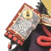 【五月人形】正絹紺裾濃縅 和紙小札1/4兜床飾り 加藤鞆美作 モダン かわいい 人気 おしゃれ