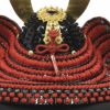 【五月人形】正絹赤絲縅 和紙小札兜1/3床飾り 小柴鑚穂作 モダン かわいい 人気 おしゃれ