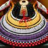 【五月人形】正絹紫裾濃縅　和紙小札１/２床飾り 小柴鑚穂作 モダン かわいい 人気 おしゃれ