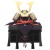 【五月人形】正絹赤絲縅 和紙小札1/3兜床飾り 小柴鑚穂作 モダン かわいい 人気 おしゃれ