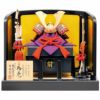 【五月人形】正絹赤絲縅 和紙小札5号兜飾り 大越保広作 モダン かわいい 人気 おしゃれ