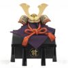 【五月人形】正絹赤絲縅 和紙小札5号兜飾り 大越保広作 モダン かわいい 人気 おしゃれ