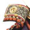 【五月人形】正絹赤絲縅 和紙小札5号兜飾り 大越保広作 モダン かわいい 人気 おしゃれ