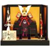 【五月人形】正絹紫裾濃縅 和紙小札1/4兜床飾り 加藤鞆美作 モダン かわいい 人気 おしゃれ