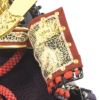 【五月人形】正絹紫裾濃縅 和紙小札1/4兜床飾り 加藤鞆美作 モダン かわいい 人気 おしゃれ