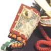【五月人形】正絹萌黄肩橙縅　和紙小札1/4兜床飾り 加藤義駿作 モダン かわいい 人気 おしゃれ