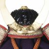 【五月人形】正絹緑段縅 阿古陀形之兜 別所実正作 モダン かわいい 人気 おしゃれ