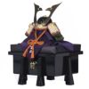 【五月人形】正絹緑段縅 阿古陀形之兜 別所実正作 モダン かわいい 人気 おしゃれ