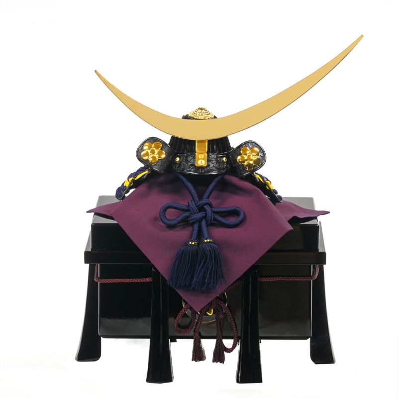 【五月人形】伊達政宗公 和紙小札7号兜床飾り 大越保広作 モダン かわいい 人気 おしゃれ