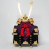 【五月人形】正絹赤絲縅 総裏打ち兜18号床飾り 平安一水作 モダン かわいい 人気 おしゃれ