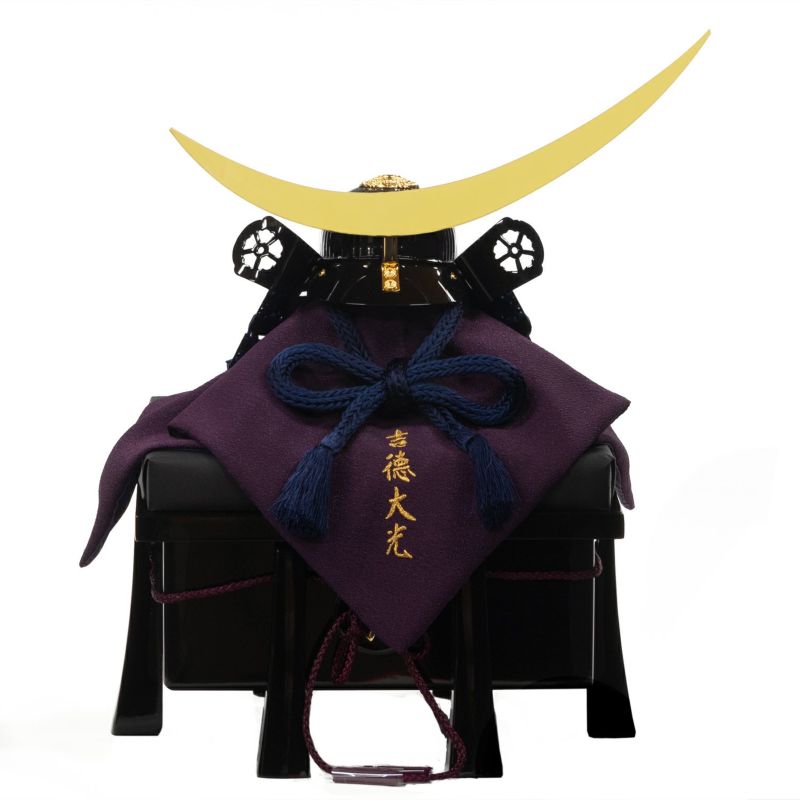 【五月人形】正絹紺絲縅兜12号床飾り 伊達政宗公 モダン かわいい 人気 おしゃれ
