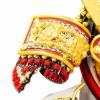 【五月人形】正絹茜絲縅 鎧5号床飾り 雄山作 モダン かわいい 人気 おしゃれ