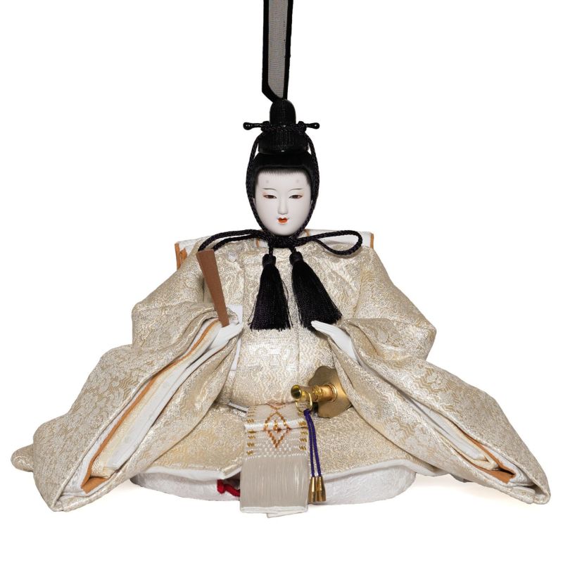 【雛人形】京十一番親王飾り　樋泉円作 モダン かわいい 人気 おしゃれ