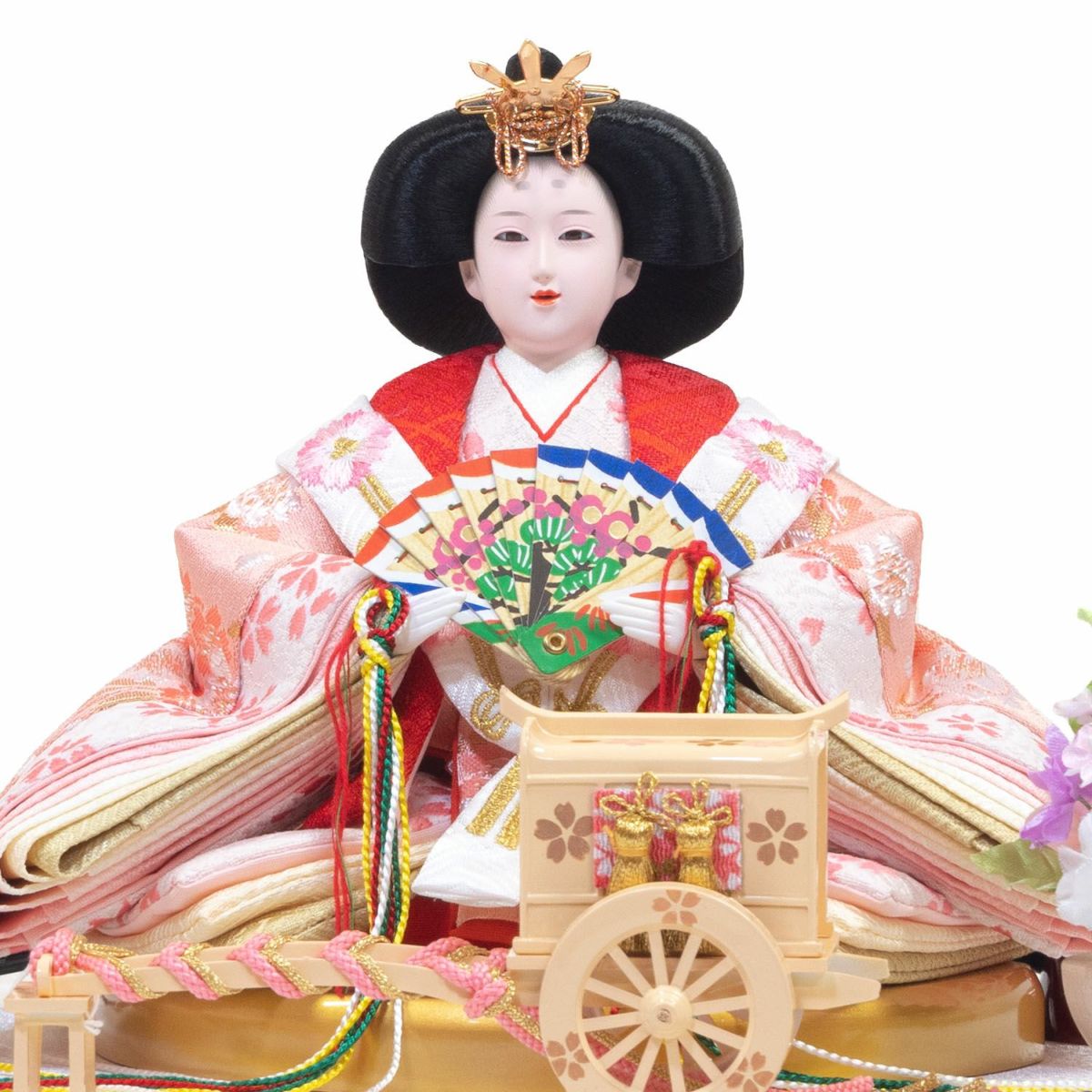 【雛人形】ケース入り小三五親王飾り コンパクト モダン かわいい 人気 おしゃれ