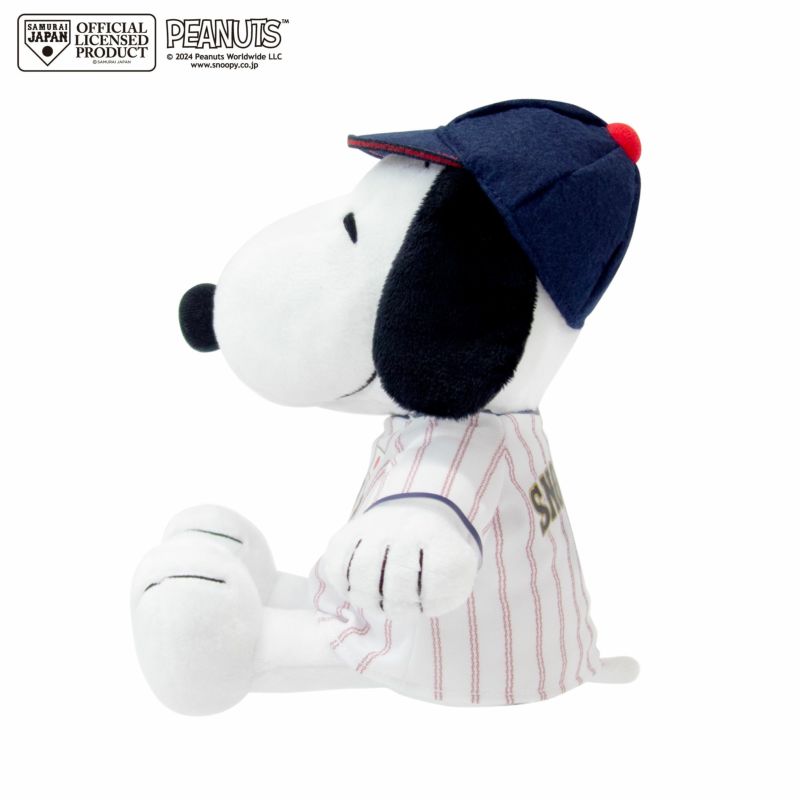 スヌーピー 侍ジャパンモデル ぬいぐるみ モダン かわいい 人気 おしゃれ