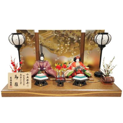 松寿作 尾山人形 「花魁」 正絹袋帯 KK125-46-Z-US-S | 尾山人形
