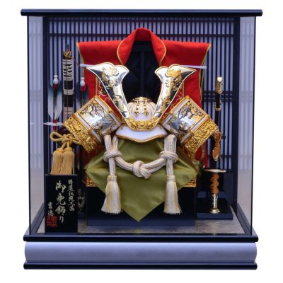吉徳　五月人形　童心 楽天市場】五月人形 吉徳 金太郎 浮世人形 ケース飾り 童心 10号