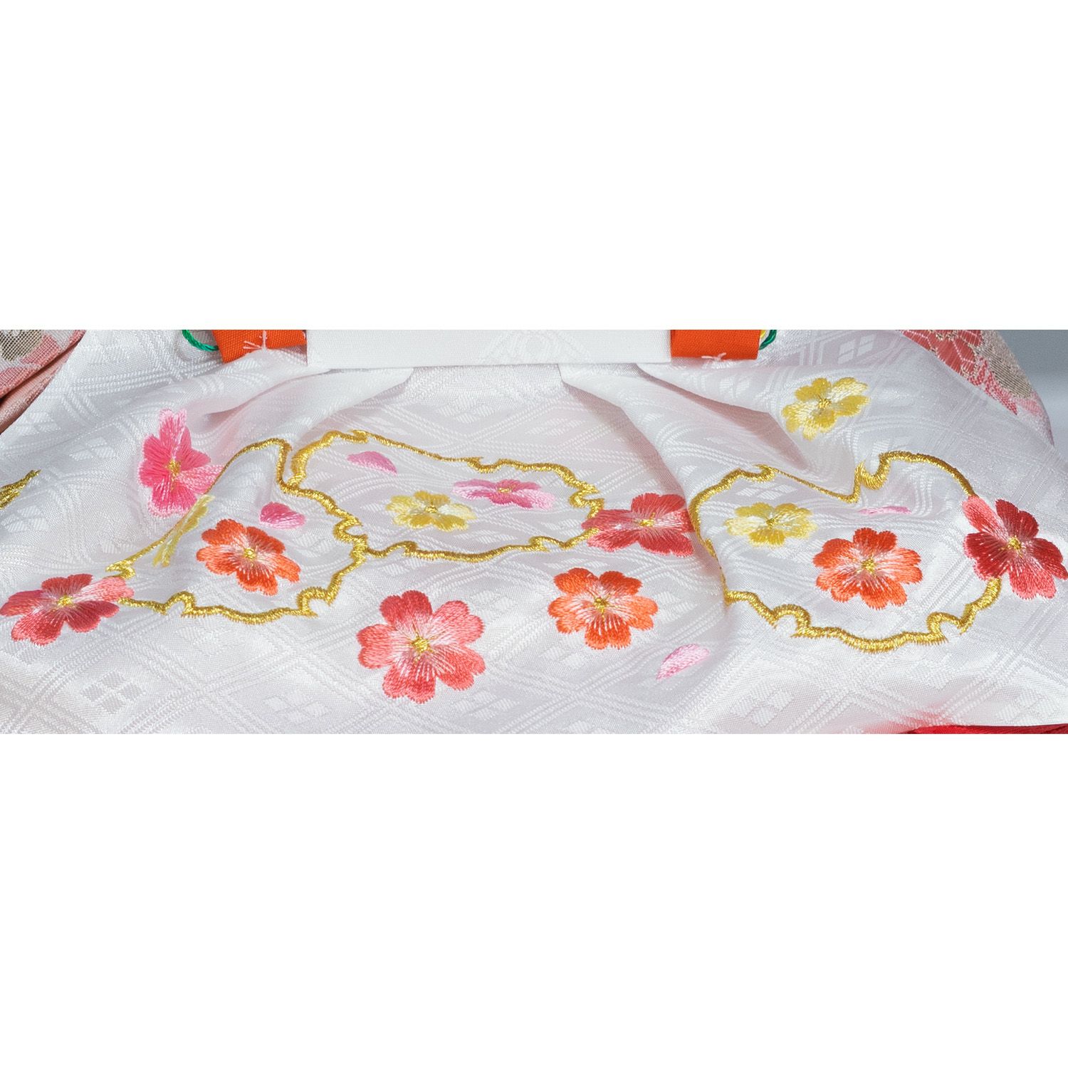 ⭐⭐宝玉親王飾り雛人形 【春】⭐⭐３月末日までの掲載になります。 雛人形】ケース飾り 親王飾り「金彩桜に玉手箱白塗六角」 (322347