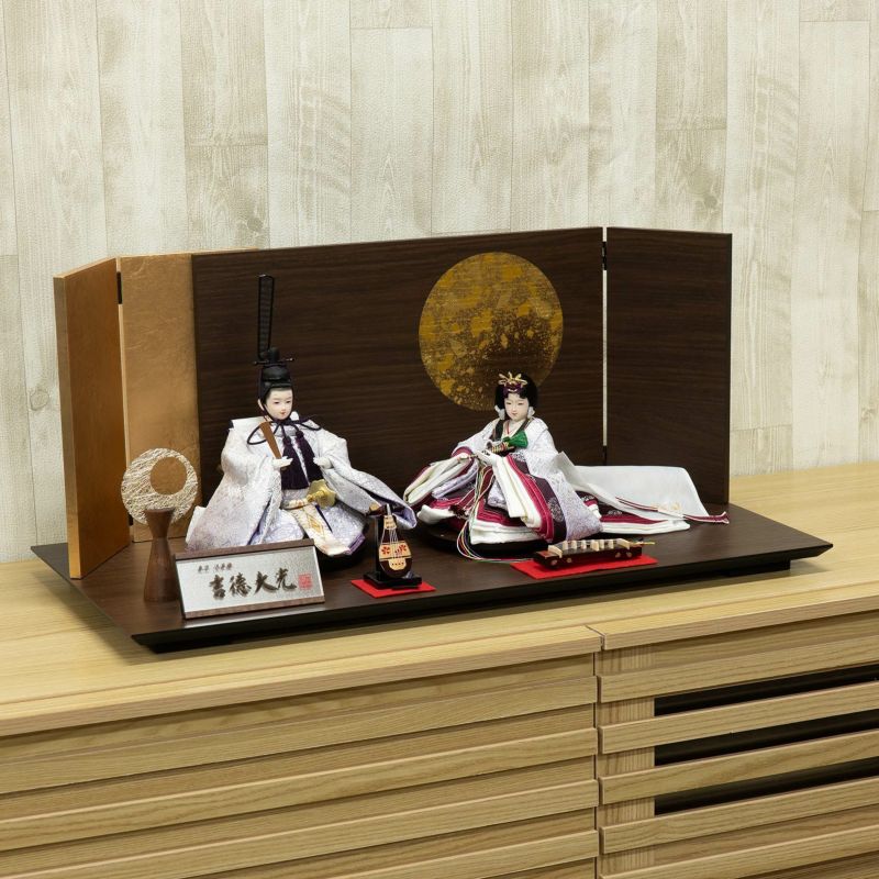 雛人形】芥子親王飾り 花ゆうそく | 雛人形（ひな人形）・五月人形の