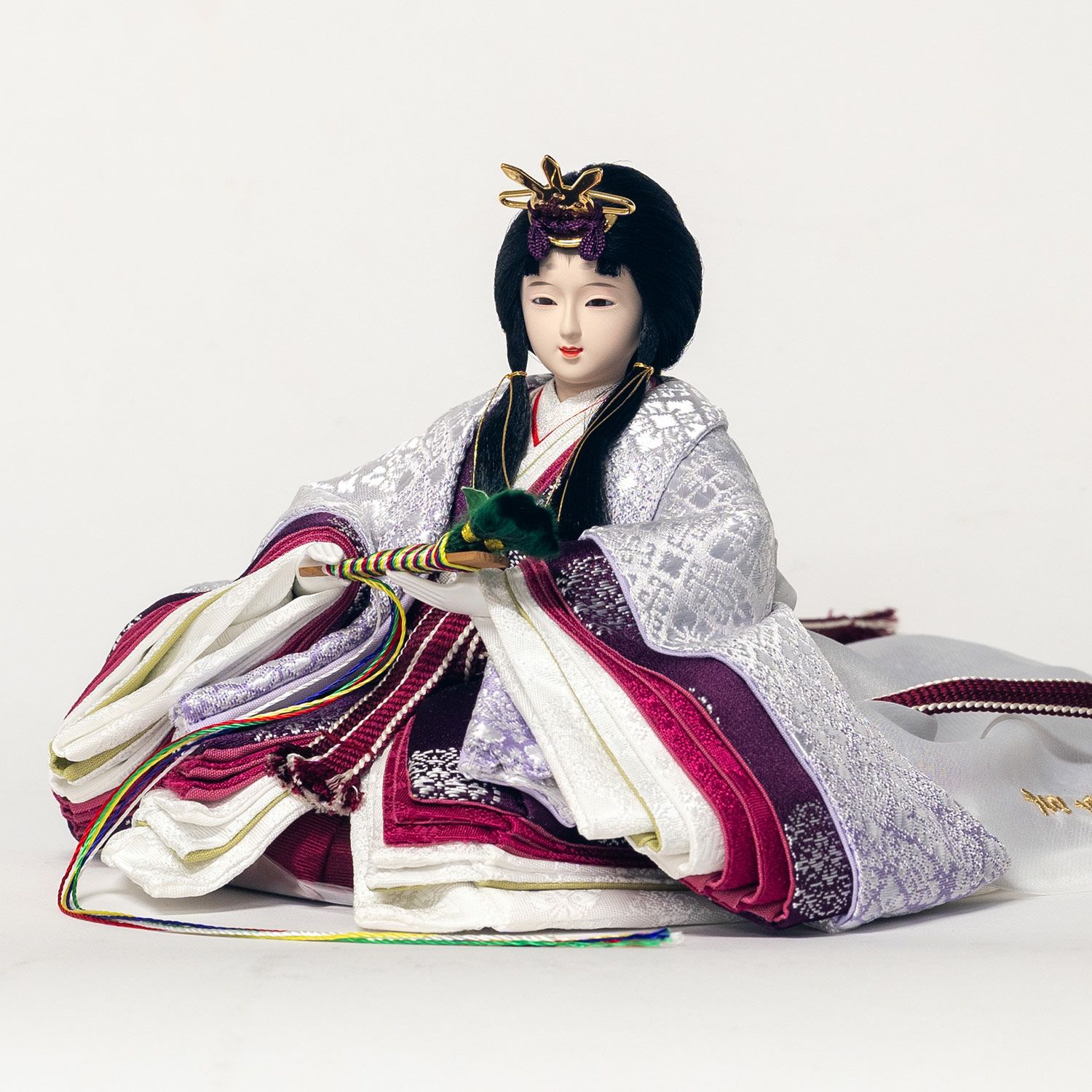 ★特別お盆価格★特級呪物⁉︎ 曰くなし？　日本人形 ピンクと青の衣装 ☆特別お盆価格☆特級呪物⁉︎ 曰くなし？ 日本人形 ピンクと青の衣装