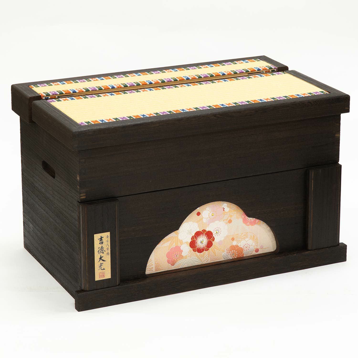 雛人形】小三五親王小芥子官女五人収納箱飾り 花ひいな | 雛人形