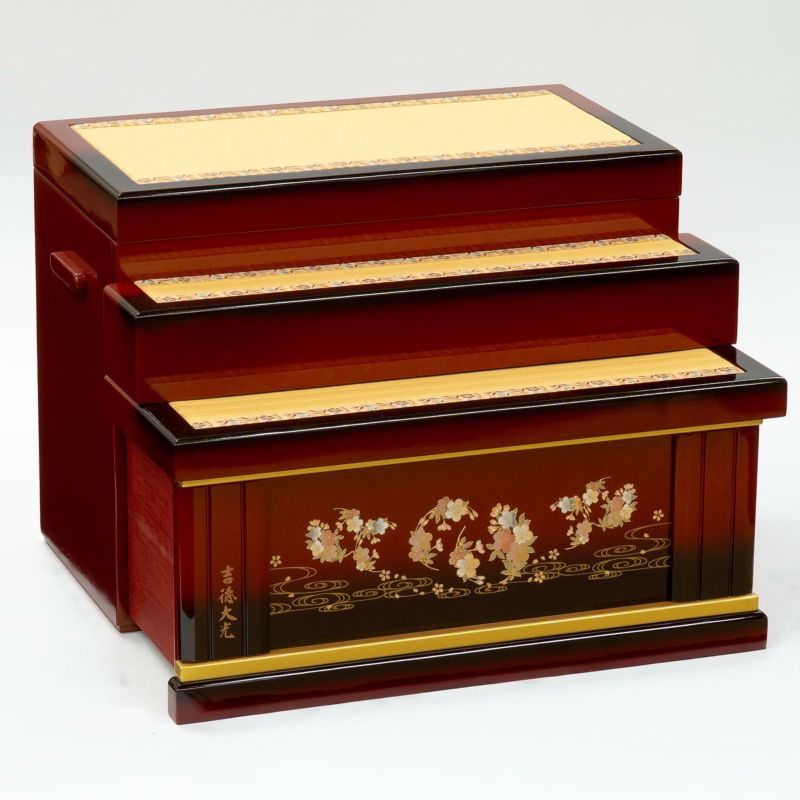 【即購入禁止】雛人形 収納飾り 春蕾 はるつぼみ たのメル便 雛人形】小三五親王小芥子官女五人収納箱飾り 花ひいな 春彩 | 雛人形